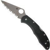 Spyderco Delica 4 C11SBK serrated zakmes - 0716104001057