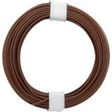Donau Elektronik 118-8 Fil 1 x 0.14 mm² Marron 10 m