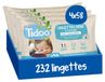 Lingettes biodégradables pour bébé avec ingrédients naturels