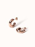 PURELEI Oorbellen Life Roségoud Roestvrij staal Zirkonia
