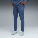 PUMA Sportbroek 'Individual Final' donkerblauw / wit