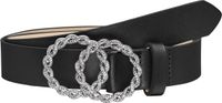 ONLY CARMAKOMA CAREMILY RASMI PU GLITTER JEANS BELT - Vrouwen - Riemen - Zwart - 115 cm