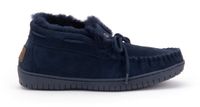 Warmbat Bunya Suede Dames Sloffen - Donkerblauw