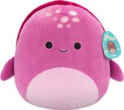 Squishmallows Tudor Maroon Leatherback Turtle 30cm Pluche