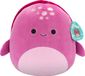 Squishmallows Tudor Maroon Leatherback Turtle 30cm Pluche