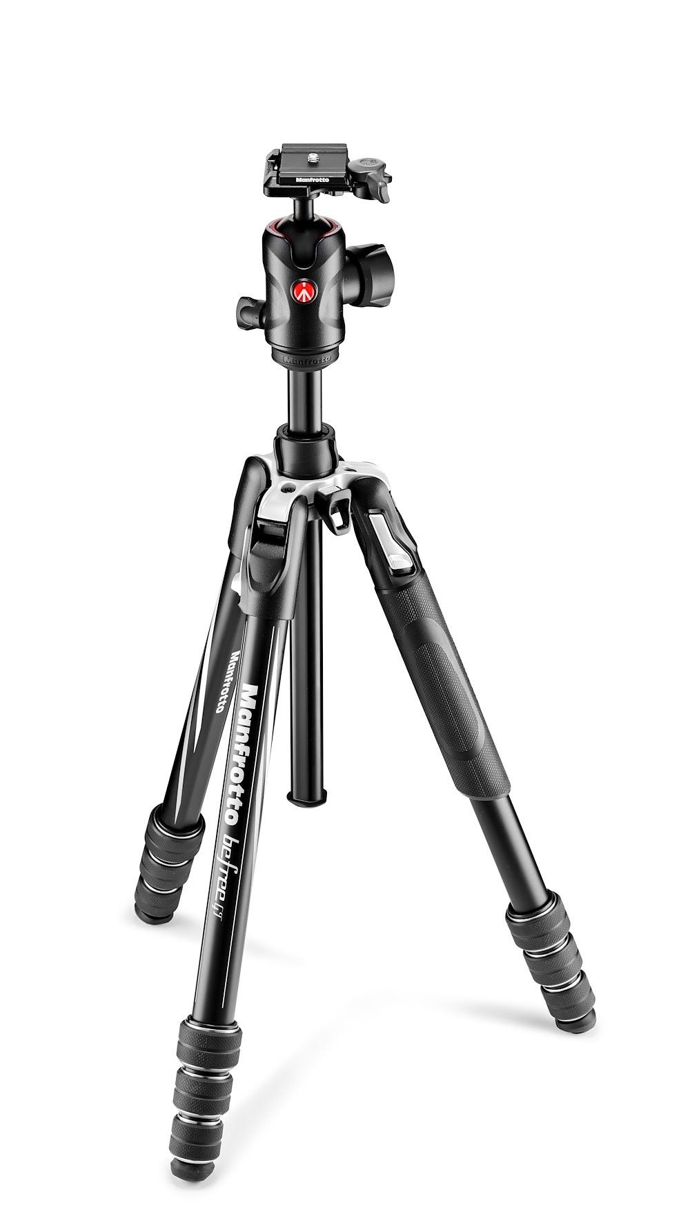 Manfrotto Befree GT Aluminium Tripod - Black/Silver