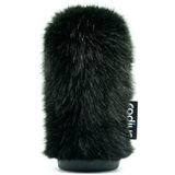 Nimbus Radius 18cm Pare-brise (19/22), Bonnet anti-vent en fourrure noire