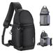 K&F CONCEPT Cameratas, lichte schoudertas, snelle toegang, waterdicht, voor fotograaf, compatibel met Canon/Nikon/Sony/DJI Mavic drone