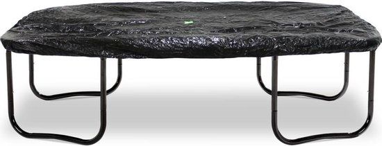 EXIT Toys Trampoline Afdekhoes Rechthoekig 153x214cm - Zwart