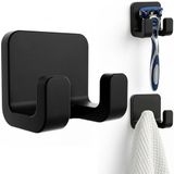 Minismus Kranis B.V. Minismus Scheermeshouder van silicone met zelfklevende montage voor muur badkamer en douche