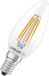 Osram LED Retrofit CLASSIC B in B-Form, LED-Lampe, Glas, klar, 3,4 W, (ex 40 W), 470 lm, Kaltweiß, 4000 K, CRI 80, 2er