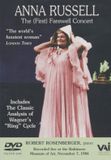 Anna Russell Anna/Rosenberger - Farewell Concert (First) DVD