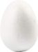 Creativ company Styropor eieren, h: 6 cm, 50 stuks
