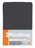Plastiline 7950T - Boetseerklei, Hoge Precisie, Hardheid 2 (zacht), 750 g, Zwart