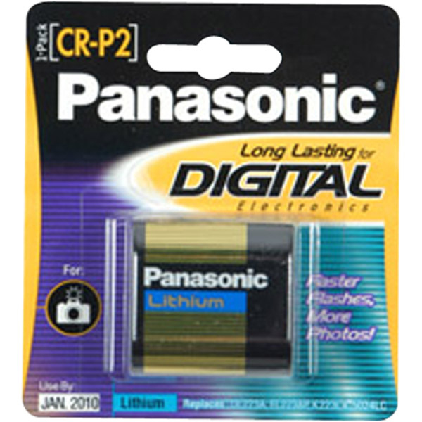 Panasonic Photo Lithium Battery CR-P2