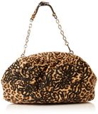 ERMANNO FIRENZE Pochette unisexe Vanessa Leo, léopard, Talla ÚNICA