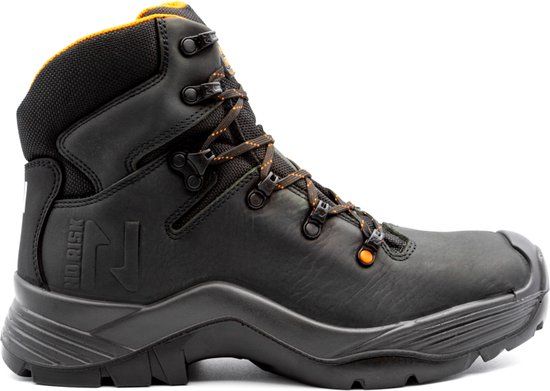 No Risk Brandon 1025.07 S3 Werkschoenen - Zwart - Maat 46