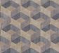A.S. Création Geometrisch Behang | 3D - Beige Goud Grijs Bruin - Vliesbehang - 10,05 x 0,53 m