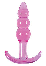 NS Novelties Jelly Rancher T-plug Ripple Pink