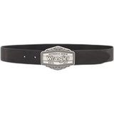 Wrangler Big Buckle Riem Zwart 85 cm Man