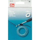 Prym - Prym Kunststof Vlak (36mm) Haken Ringen - 50 Stukken