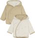 Noppies Nuru Jasje - Animals - Maat 68 - Offwhite