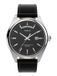 Timex Legacy Montre analogique à quartz Boîtier noir : 100 % acier inoxydable | Bracelet : 100 % cuir 41 mm TW2W57200AJ, TW2W57300AJ, TW2W57400AJ
