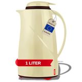 Helios 2934-092 Wave Push kunststof thermoskan, 1 liter