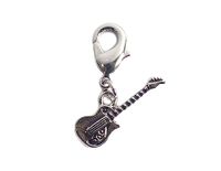 INNSPIRO Nice Charms Gitaarhanger van metaal, met karabijnhaak, 19 x 7 mm, 25 stuks