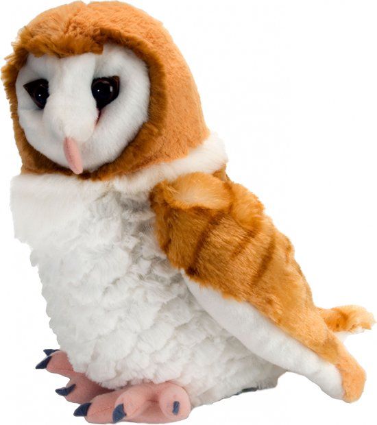Pluche kerkuil knuffel 30 cm - Multi