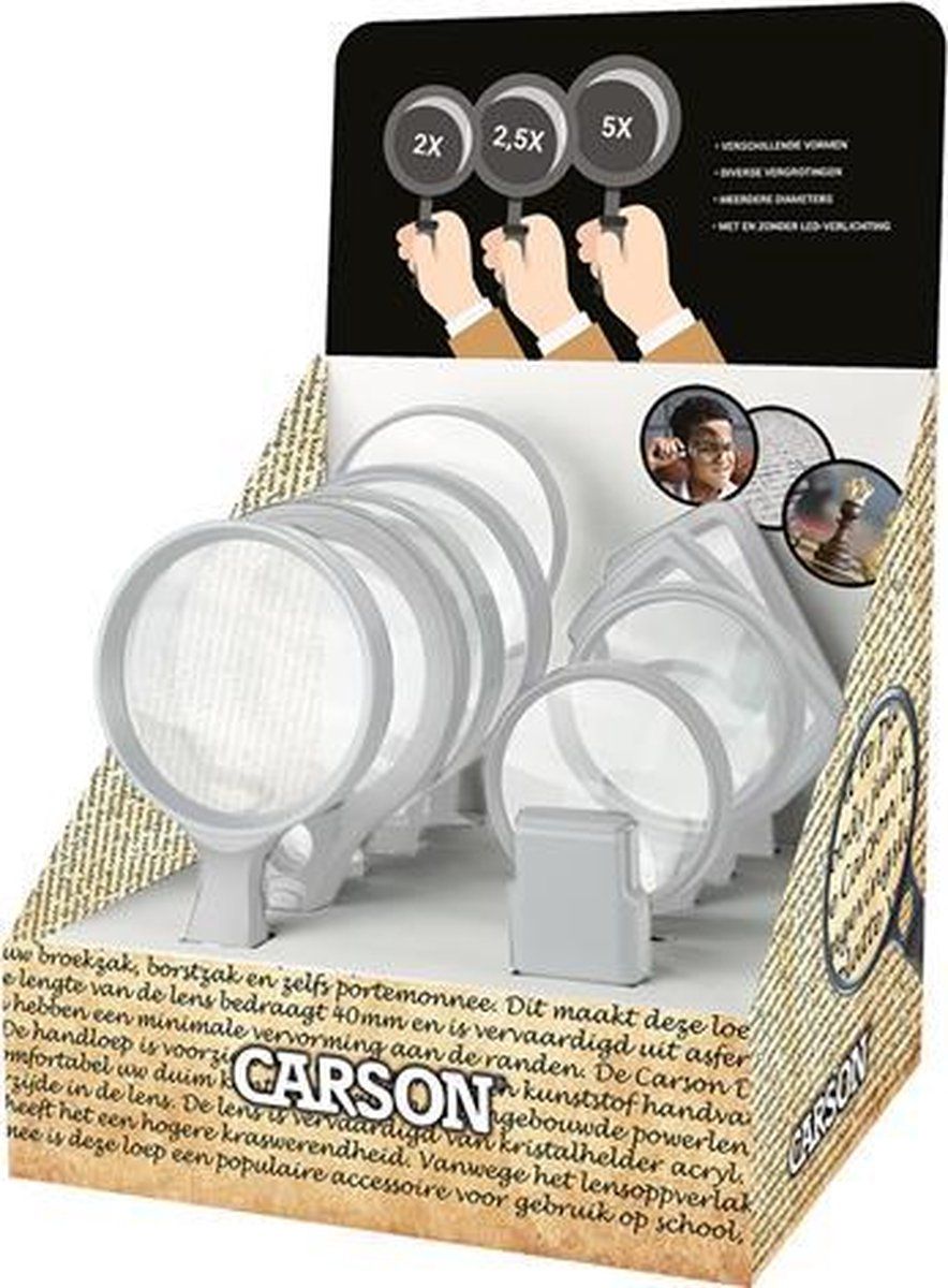 Carson Balie Display Leeg