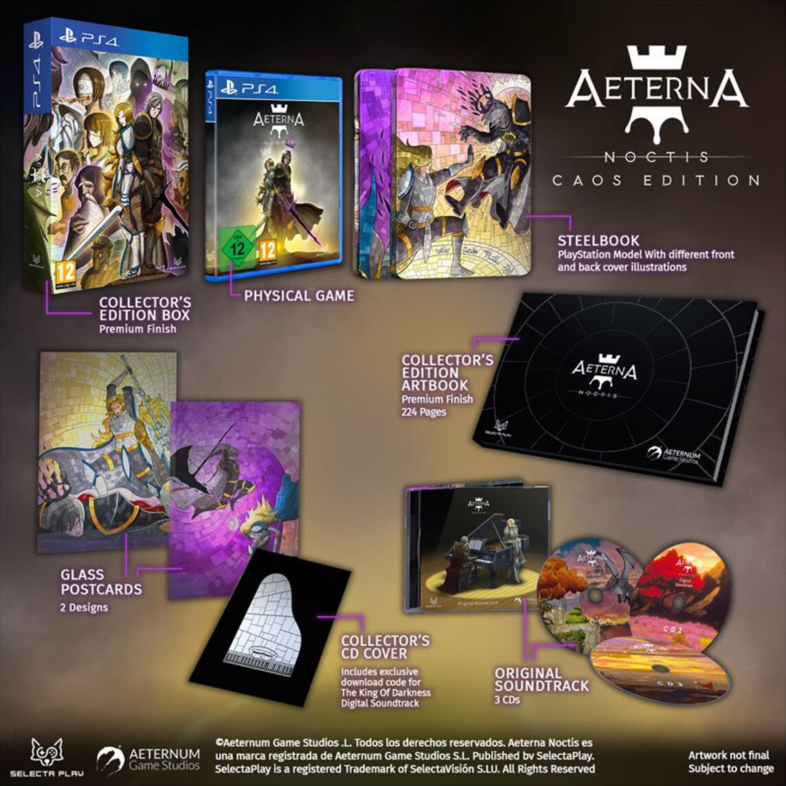 Selecta Play Aeterna Noctis Caos Edition PlayStation 4