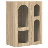 vidaXL Dressoir ELST Sonoma Eik 59 x 35 x 80.5 cm Bewerkt hout
