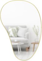 Umbra Hubba Pebble Wandspiegel - Goud - 61 x 91 cm