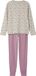 TWO SOON NAME IT Meisjes Pyjama Gestreept Lange Mouw Katoen Elastaan Lilas 158/164