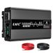 EAFC Onduleur à onde sinusoïdale pure 4000 W Pic 4000 W / Puissance nominale 2000 W avec technologie au silicium amorphe, convertisseur 12 V CC vers 220 V CA, prise universelle, doubles ventilateurs de refroidissement à turbine, système de protections