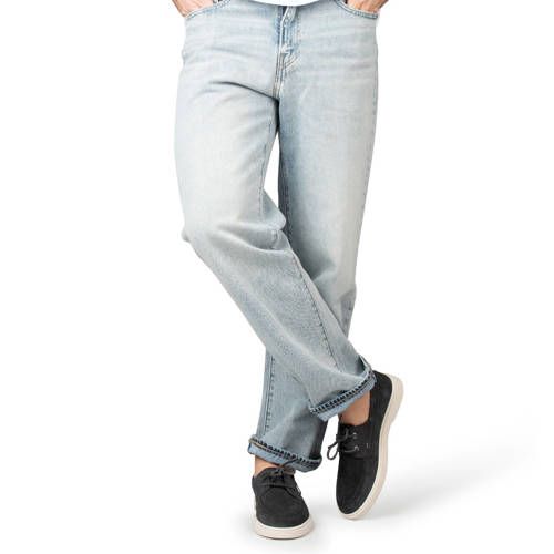 Poelman Liam suède bootschoenen donkerblauw
