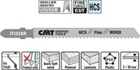 CMT JT101BR-5 Decoupeerzaagblad HCS 75 x 100 mm 10 TPI (5 stuks)