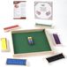 Flero Shut The Box, Houten Dobbelspel, Klepspel - 6 Spelers Modulair Familie Bordspel met 6 Losse Gekleurde Klepjesrijen en 12 Dobbelstenen - Montessori Tactiek- en Rekenspel voor Grote Groepen, Klassen en Feestjes vanaf 3 Jaar