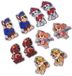 Nickelodeon Paw Patrol Bad muur Clings, 10 Pack, Multi kleuren