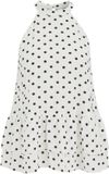 WE Fashion Dames top met stippenprint