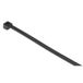 Hama 00221001 Klittenband kabelbinder Kunststof Zwart flexibel (l x b) 30 cm x 0.48 cm 50 stuk(s)