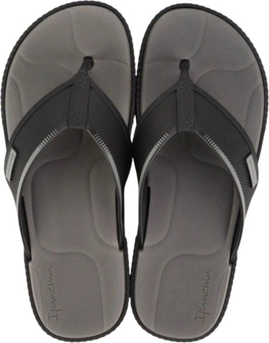 Ipanema Vintage Heren Slippers - Grey/Black