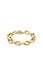 Calvin Klein SCULPTURED DROPS Collection schakelarmband voor dames, roestvrij staal, verkrijgbaar in zilver of goud