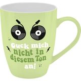 GRUSS & CO Mok met motief klei, mok met spreuk, New Bone China porselein, 35 cl, met geschenkbaderol, grappig cadeau, verjaardag, 74196