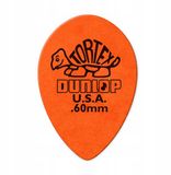 413R.60 Dunlop Tortex Teardrop Plectrums 0.60mm - Licht
