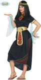 Panda - Egypte Kostuum Egyptische Koningin Nefertiti Zwart Vrouw Maat 38-40 Carnaval kostuum Verkleedkleding