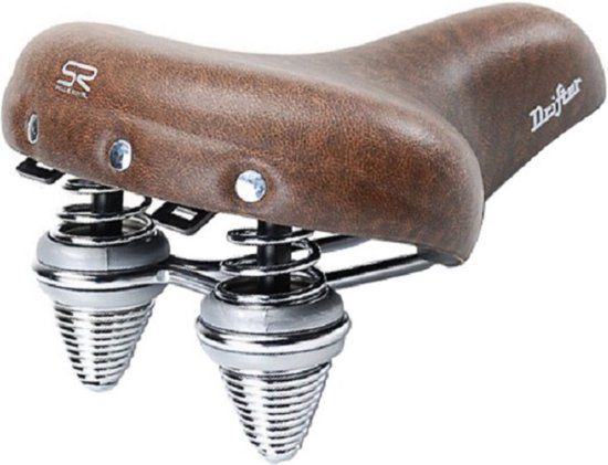 Selle Royal Drifter fietszadel - Vintage design - Medium bruin - Unisex