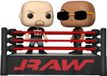 Funko Pop! WWE - The Rock VS Stone Cold in Wrestling Ring