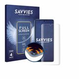 Savvies Screenprotector voor Xiaomi Redmi Note 15 5G - Folie Beschermfolie Transparant Volledig Dekking 4 Stuks